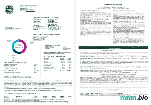 Sudan Agricultural Bank of Sudanese wyciąg z kredytu hipotecznego w formatach Word i PDF, 4 strony 1-2
